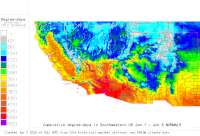 SW US Normals to date