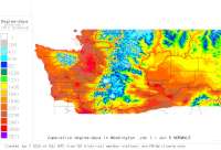 Washington Normals to date