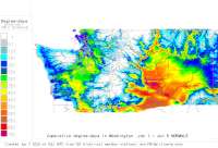 Washington Normals to date