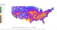 SW US deviations from normal to date