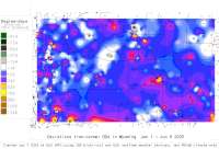 Wyoming deviations from normal to date