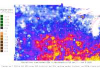 N. Central US deviations from normal to date