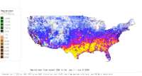 W US deviations from normal to date