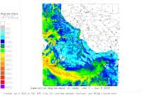 Idaho USA base 32 degree-days to date