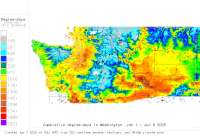 Washington base 41 degree-days to date