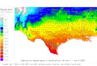 S. Central US this year to date